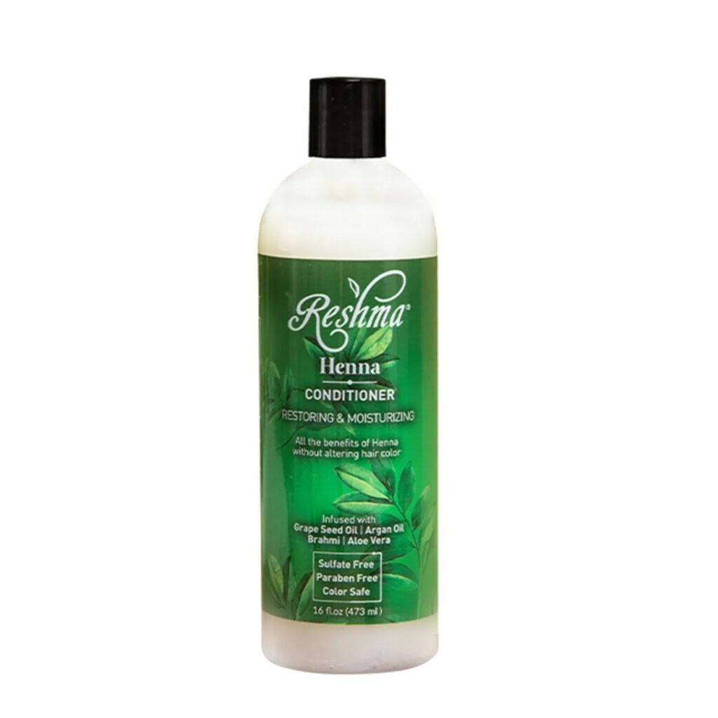 RESHMA ACONDICIONADOR RESTAURADOR Y HIDRATANTE CON ACEITE DE SEMILLA DE UVA Y ARGAN 16 OZ