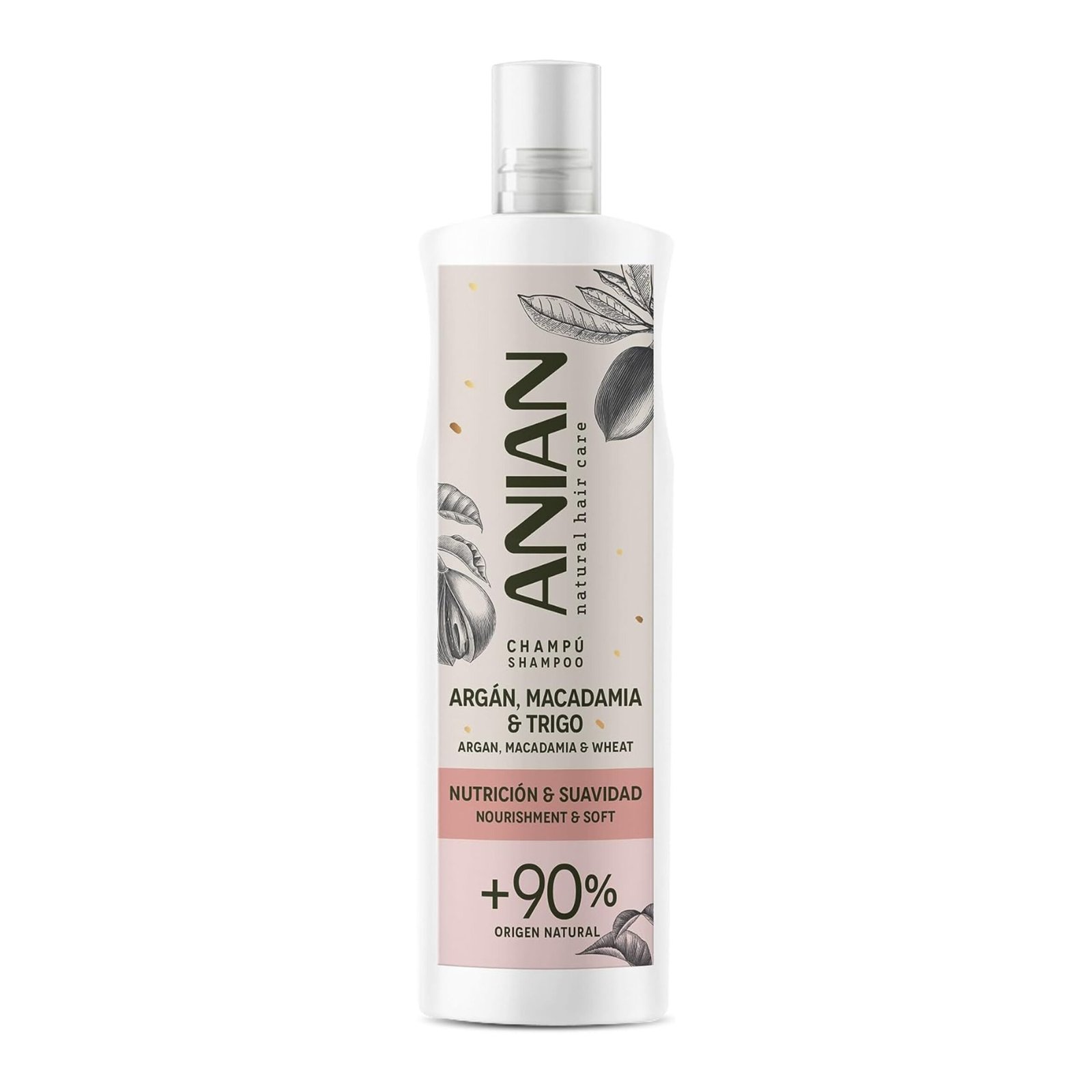Anian Shampoo Argan, Macadamia Y Trigo 400 Ml