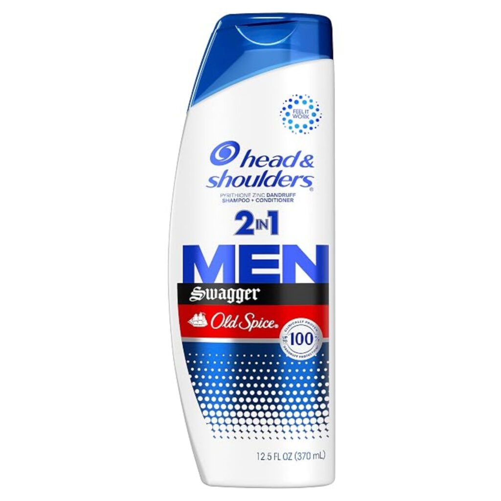 HEAD & SHOULDERS SHAMPOO 2 EN 1 PARA HOMBRE OLD SPICE SWAGGER 12.5 OZ