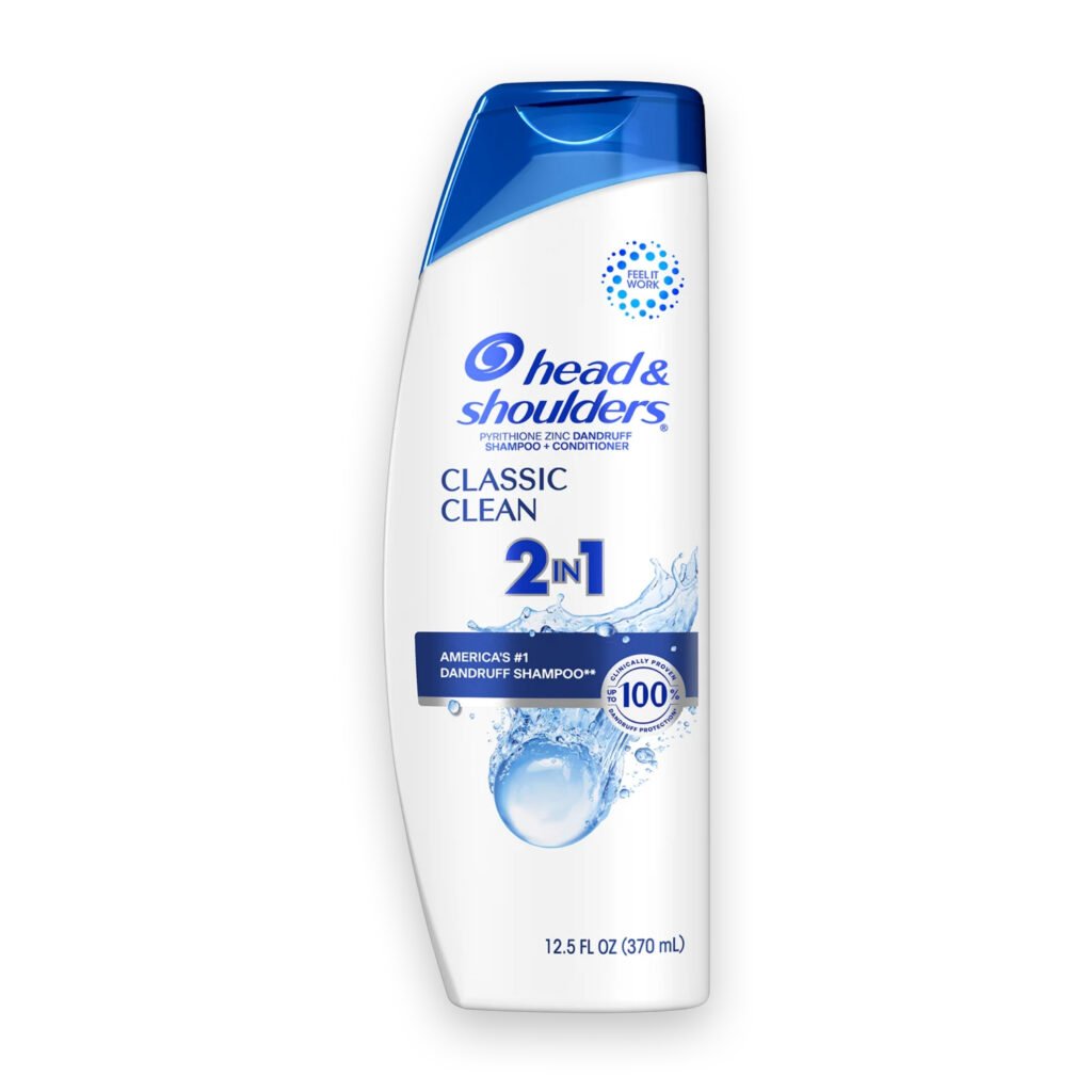 HEAD & SHOULDERS SHAMPOO 2 EN 1 ANTI CASAP LIMPIEZA CLASICA 12.5 OZ