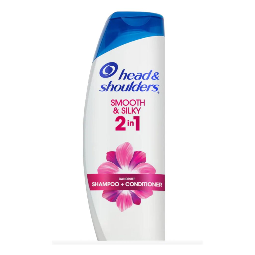 HEAD & SHOULDERS SHAMPOO 2 EN 1 SUAVE Y SEDOSO 12.8 OZ