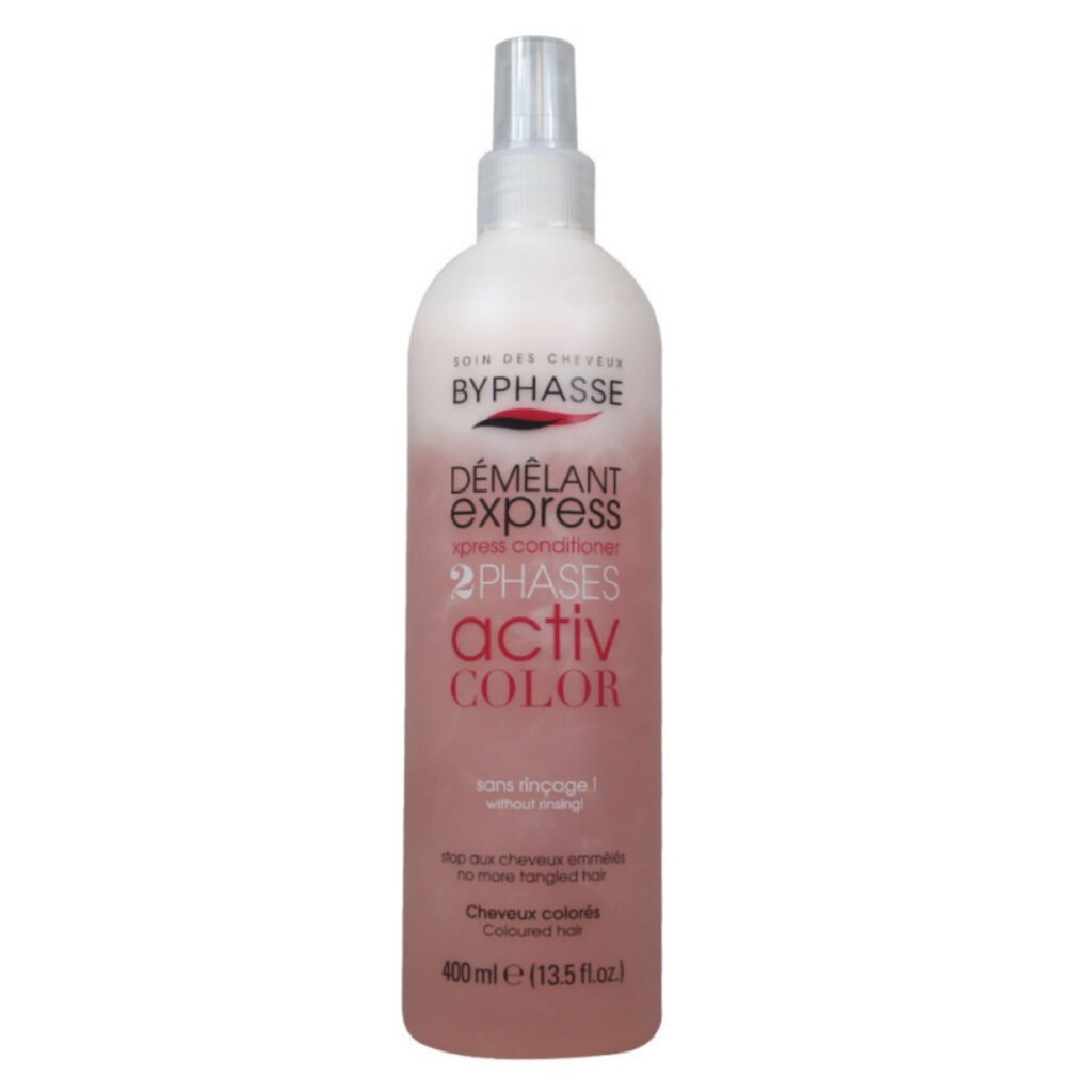 BYPHASSE ACONDICIONADOR BIFASICO ACTIVADOR DE COLOR CABELLO TEÑIDO 400 ML
