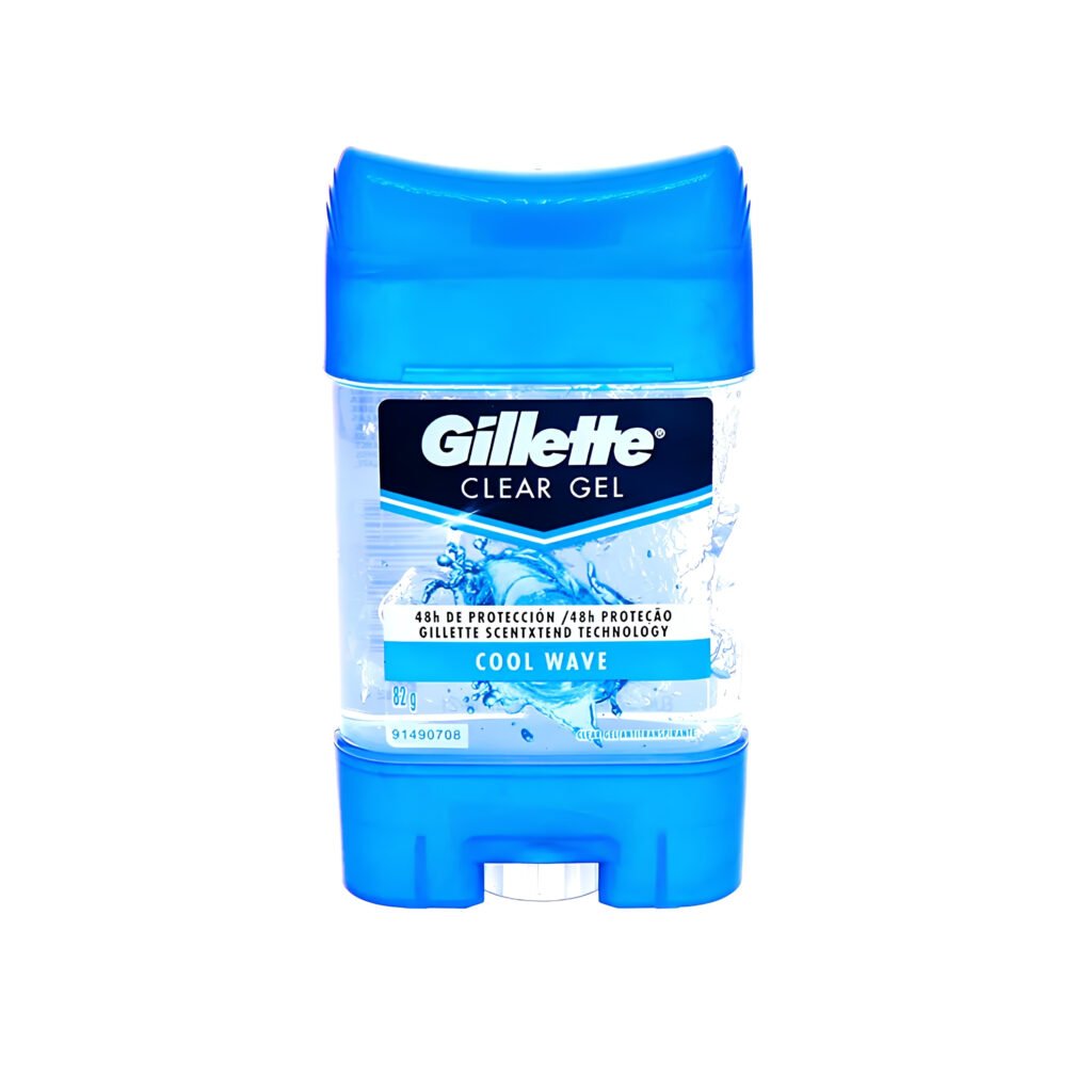 GILLETTE DESODORANTE CLEAR GEL COOL WAVE 82 G