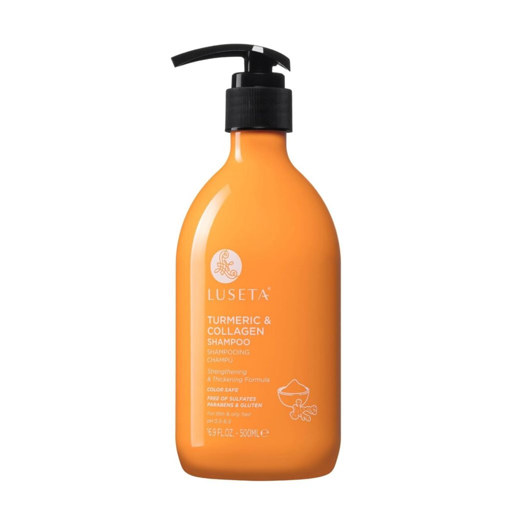 LUSETA SHAMPOO DE COLAGENO DE CURCUMA 16.9 OZ