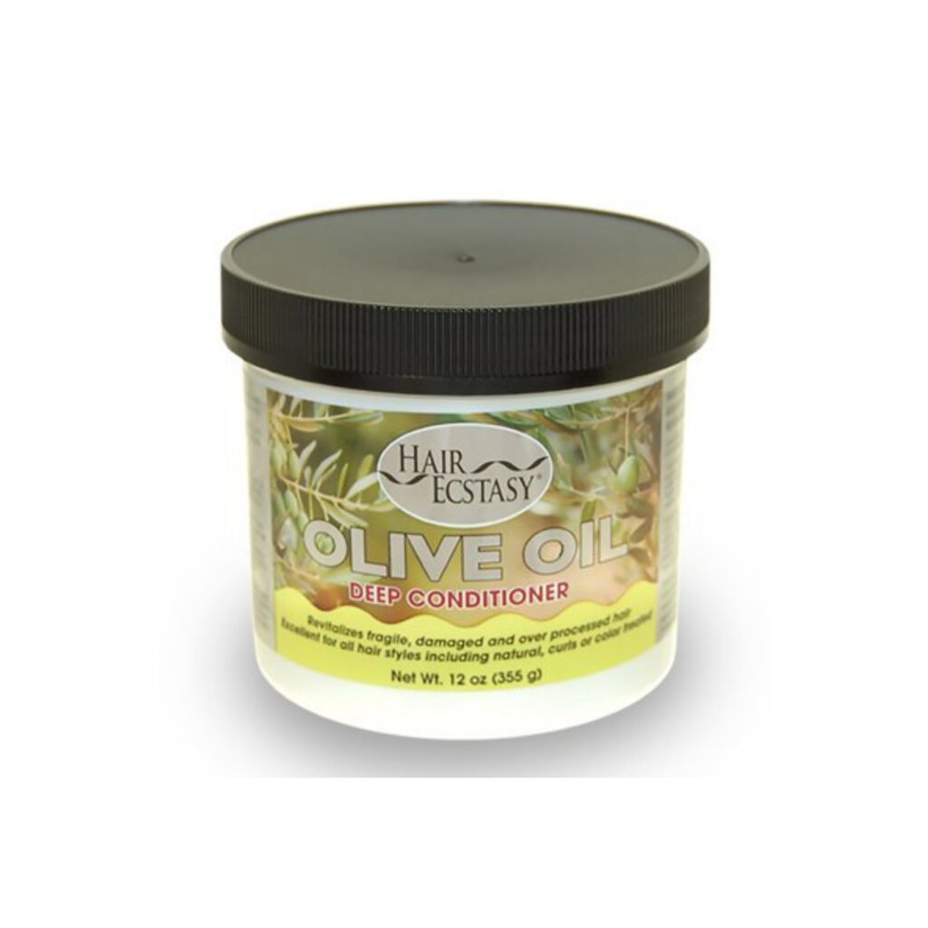 HAIR ECSTASY ACONDICIONADOR PROFUNDO DE ACEITE DE OLIVA 12 OZ