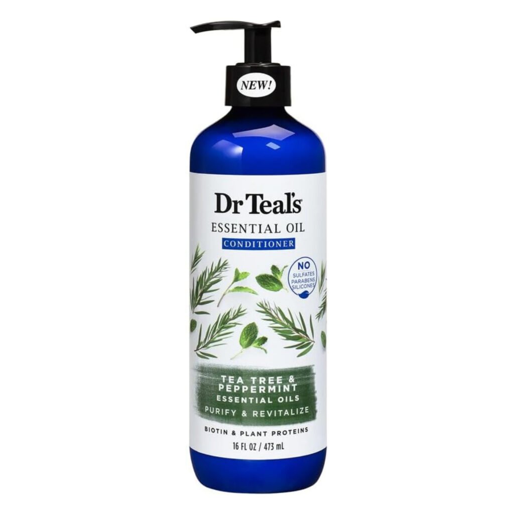 DR TEAL'S ACONDICIONADOR PURIFICANTE Y REVITALIZANTE DE TE Y MENTA 16 OZ