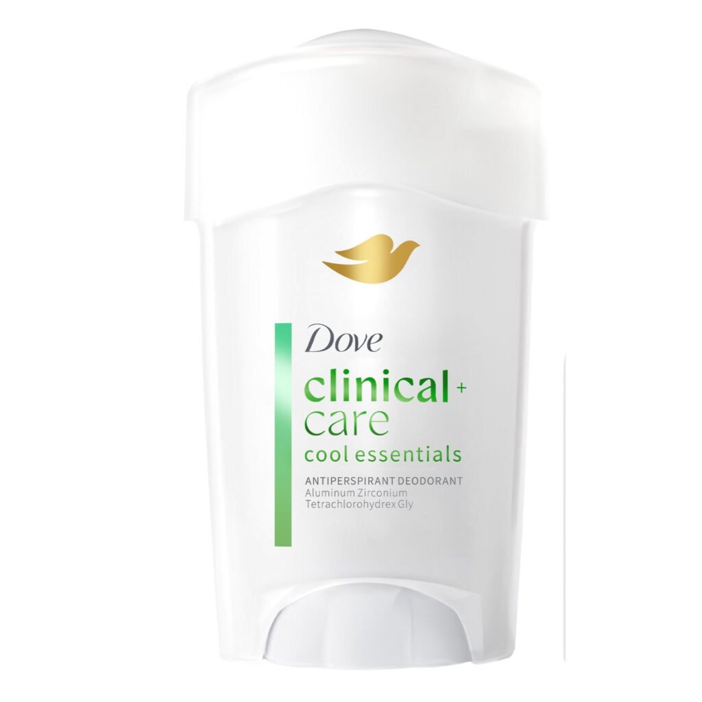 Dove Desodorante Solido Antitranspirante Clinical Cool Essentials 1.7 Oz