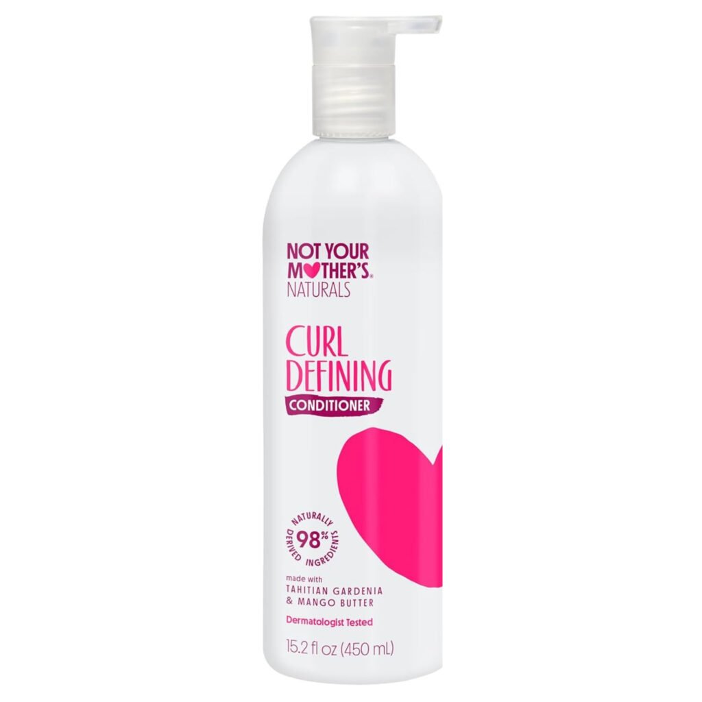 NOT YOUR MOTHER'S ACONDICIONADOR DEFINIDOR DE RIZOS CON TAHITI GARDENIA FLOR Y MANTEQUILLA DE MANGO 15.2 OZ