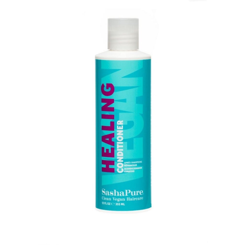 SASHAPURE ACONDICIONADOR REPARADOR CUIDADO CAPILAR VEGANO Y LIMPIO 12 OZ