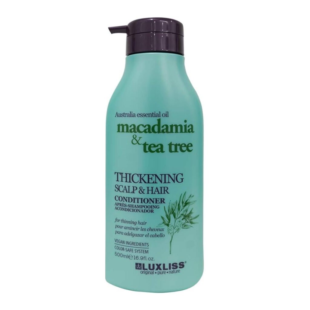 LUXLISS ACONDICIONADOR CUIDADO INTENSIVO DE MACADAMIA Y ARBOL DE TE 500 ML