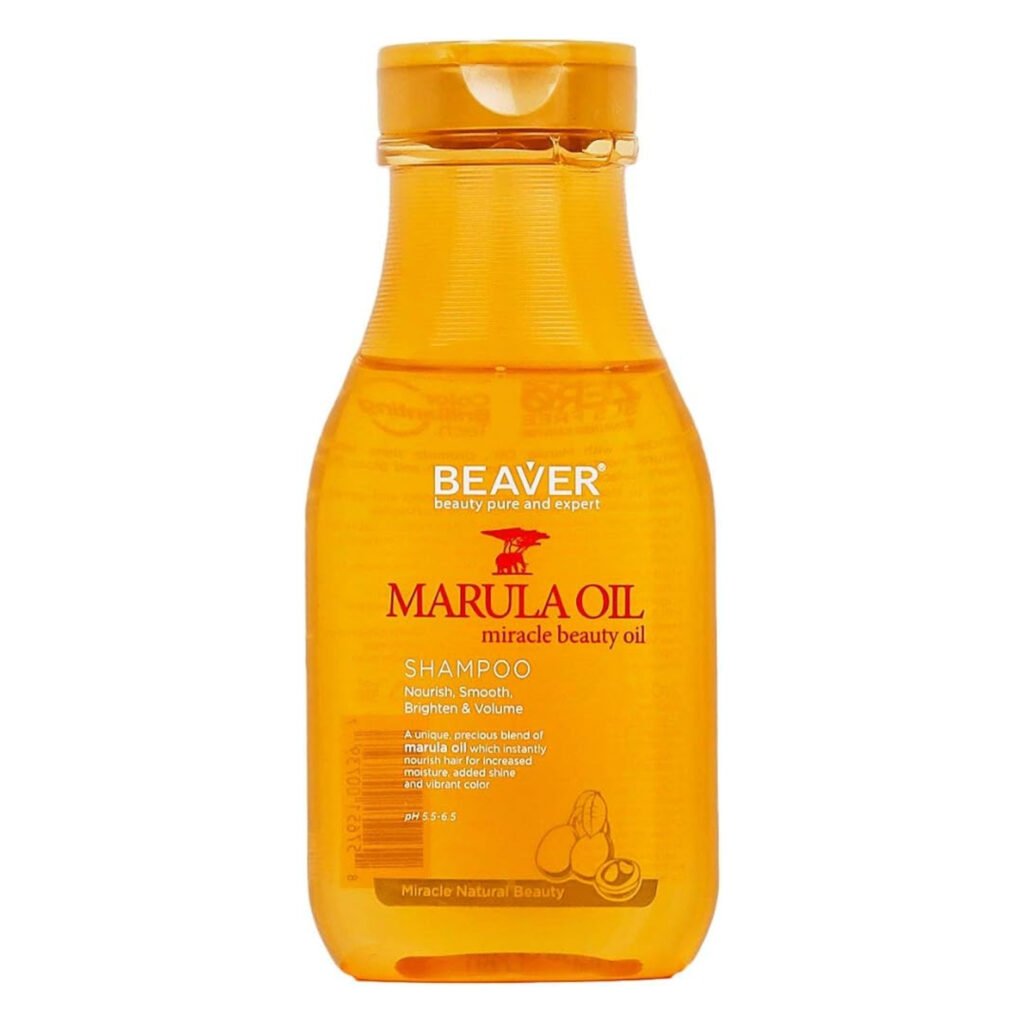 BEAVER SHAMPOO PARA CABELLO NORMAL O SECO DE ACEITE DE MARULA 60 ML