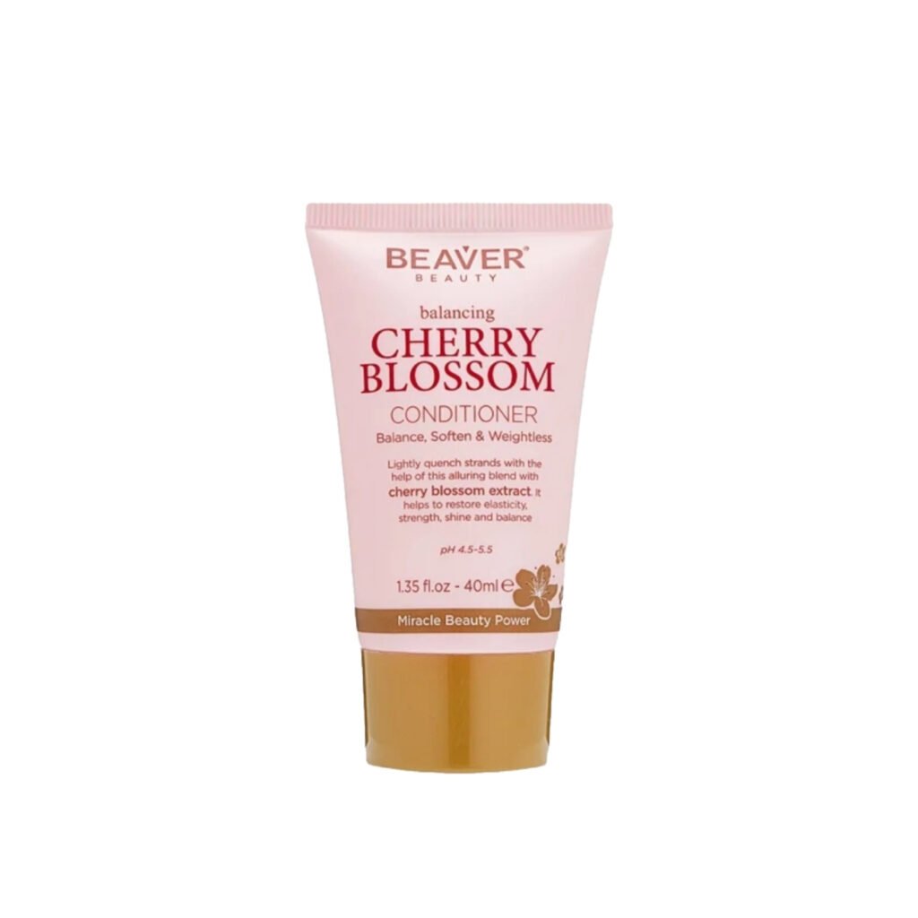 BEAVER ACONDICIONADOR EQULIBRANTE PARA CABELLO GRASO DE FLOR DE CEREZOS 40 ML
