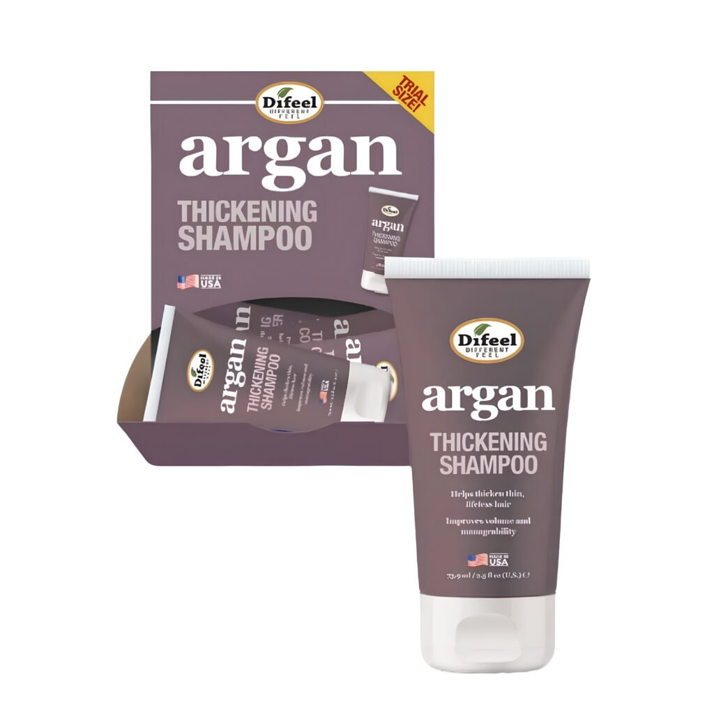 DIFEEL SHAMPOO ESPESANTE DE ARGAN 2.5 OZ