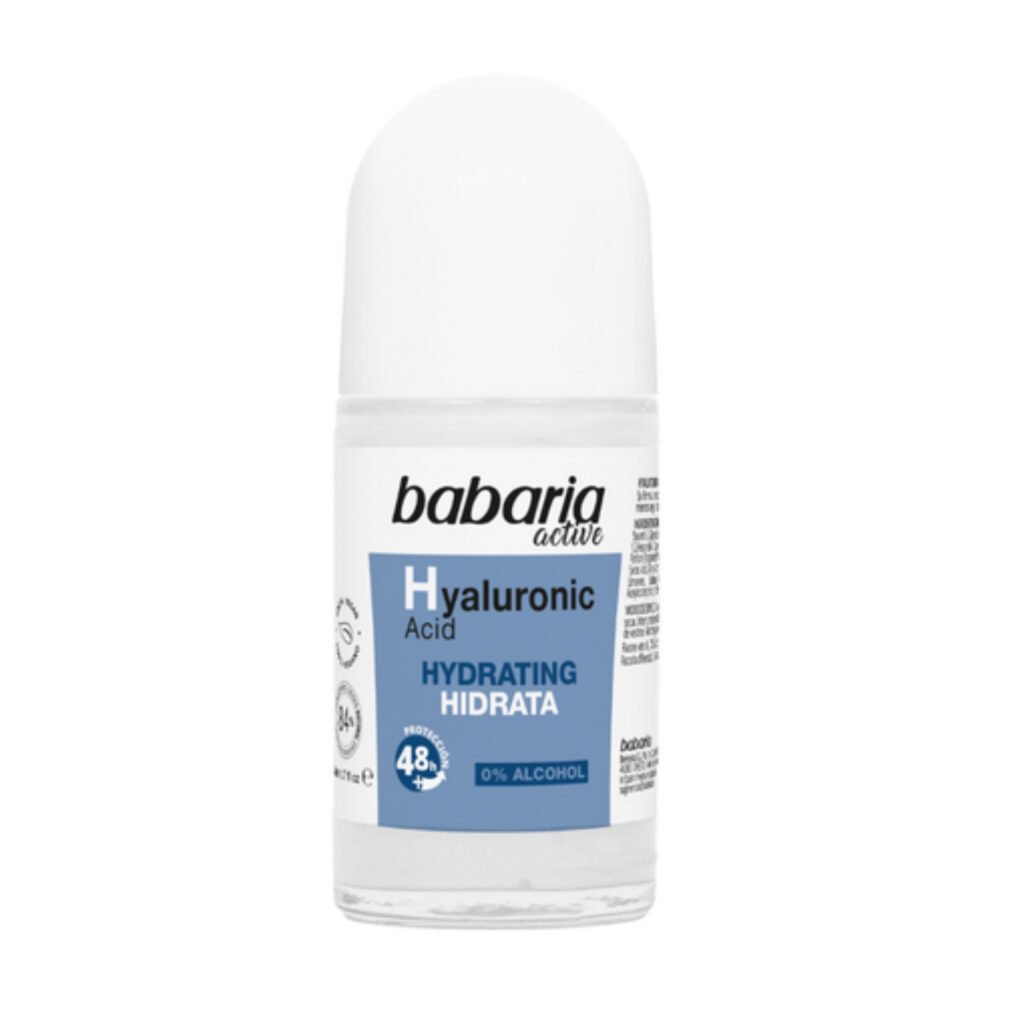 BABARIA DESODORANTE HIRATANTE ROLL ON CON ACIDO 50 ML