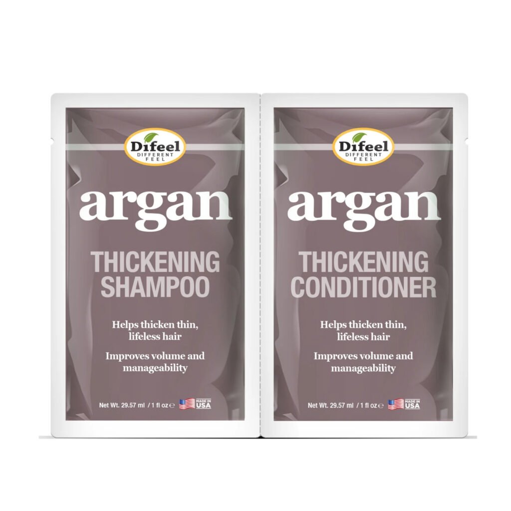 DIFEEL SOBRE SHAMPOO ESPESANTE DE ARGAN 2 OZ