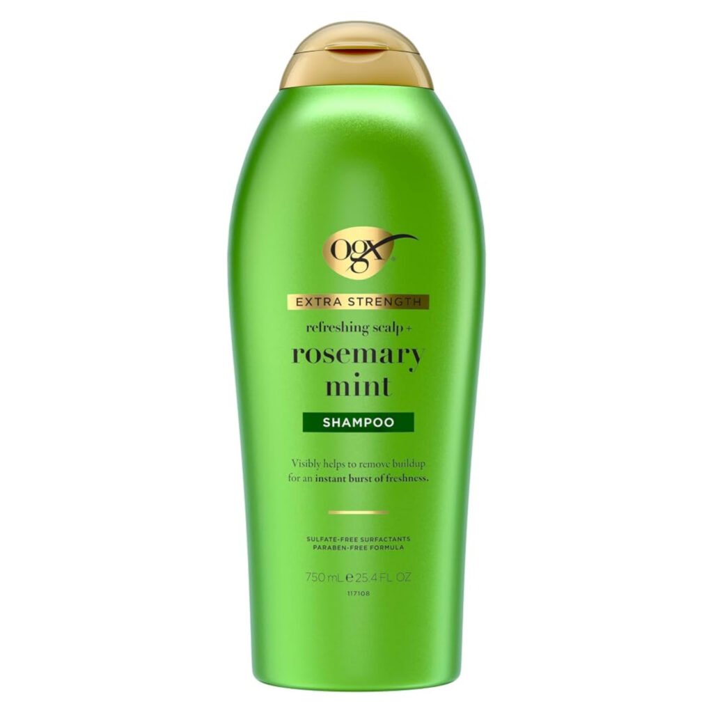 OGX SHAMPOO EXTRA FUERTE ROSEMARY MINT 25.4 OZ