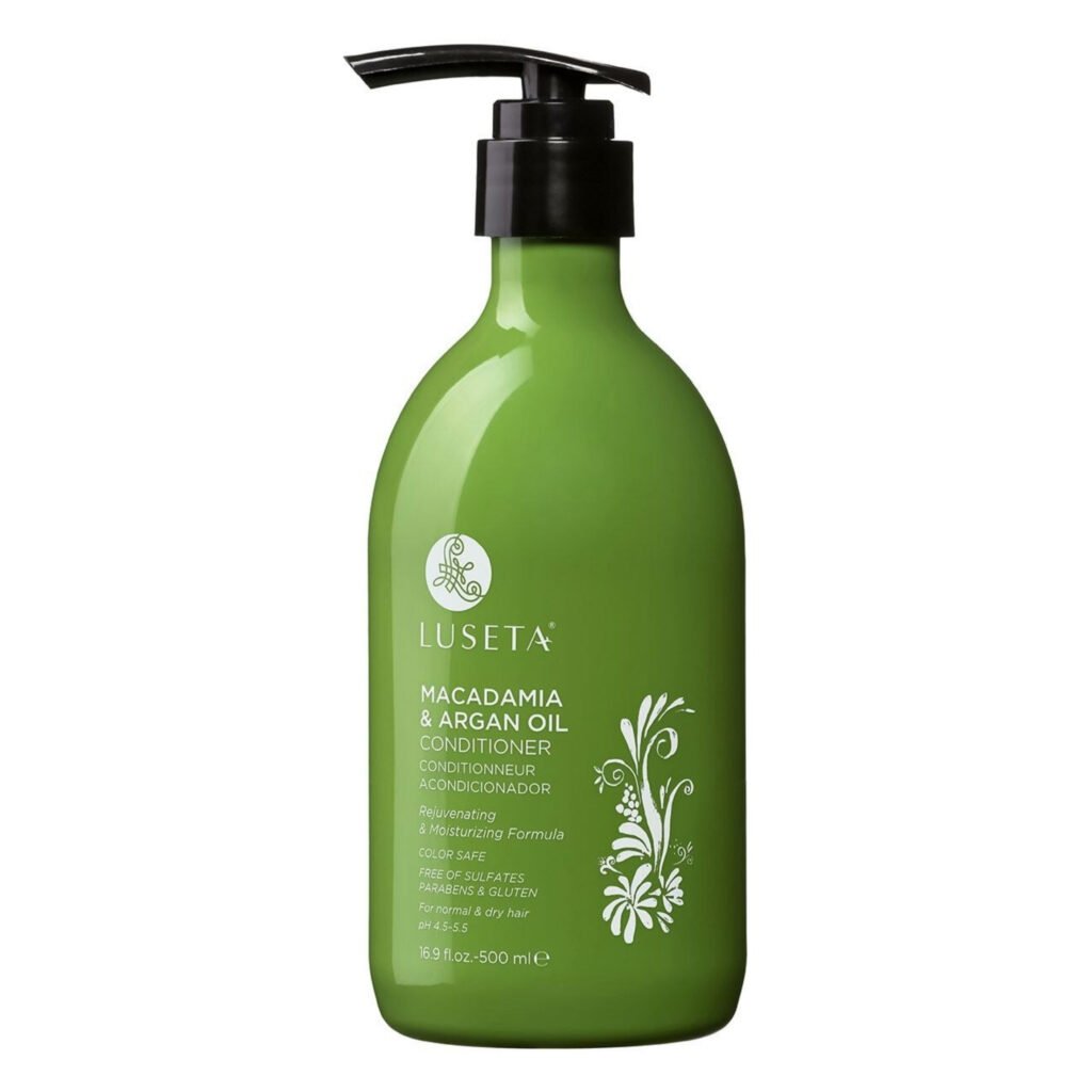 LUSETA ACONDICIONADOR REJUVENECEDOR Y HIDRATANTE DE MACADAMIA CON ACEITE DE ARGAN 16.9 OZ