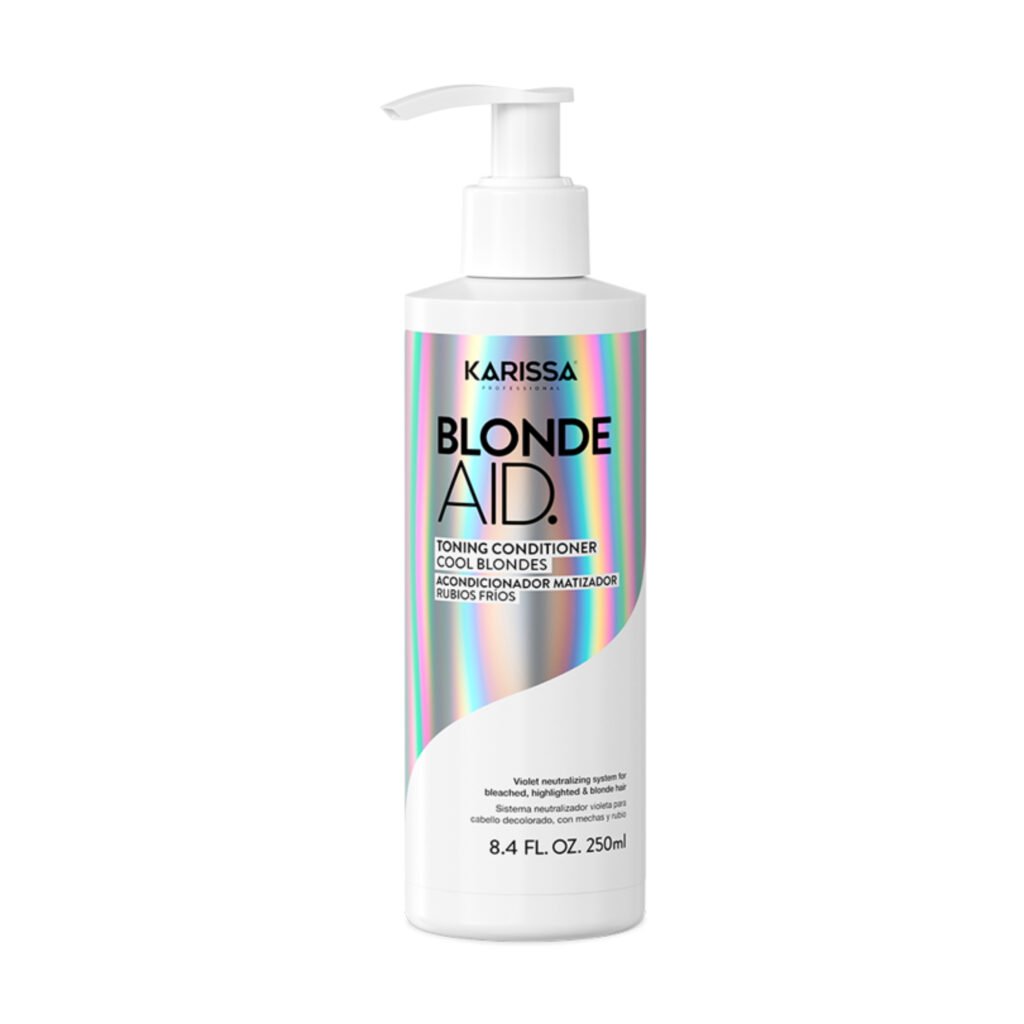 BLONDE AID ACONDICIONADOR MATIZADOR PARA RUBIAS FRIAS 8.4 OZ