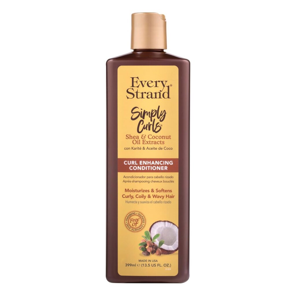 EVERY STRAND ACONDICIONADOR PARA CABELLO RIZADO CON KARITE Y COCO 13.5 OZ