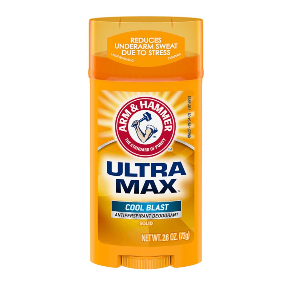 ARM & HAMMER DESODORANTE ANTITRANSPIRANTE SOLIDO ULTRAMAX COLL BLAST 2.6 OZ
