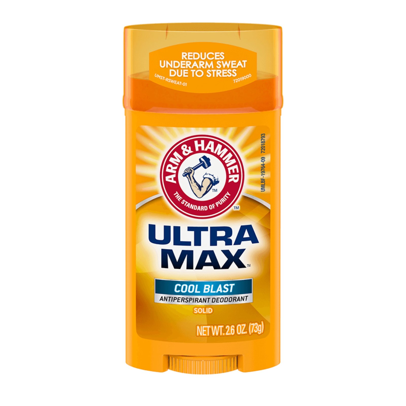 ARM & HAMMER DESODORANTE ANTITRANSPIRANTE SOLIDO ULTRAMAX COLL BLAST 2.6 OZ