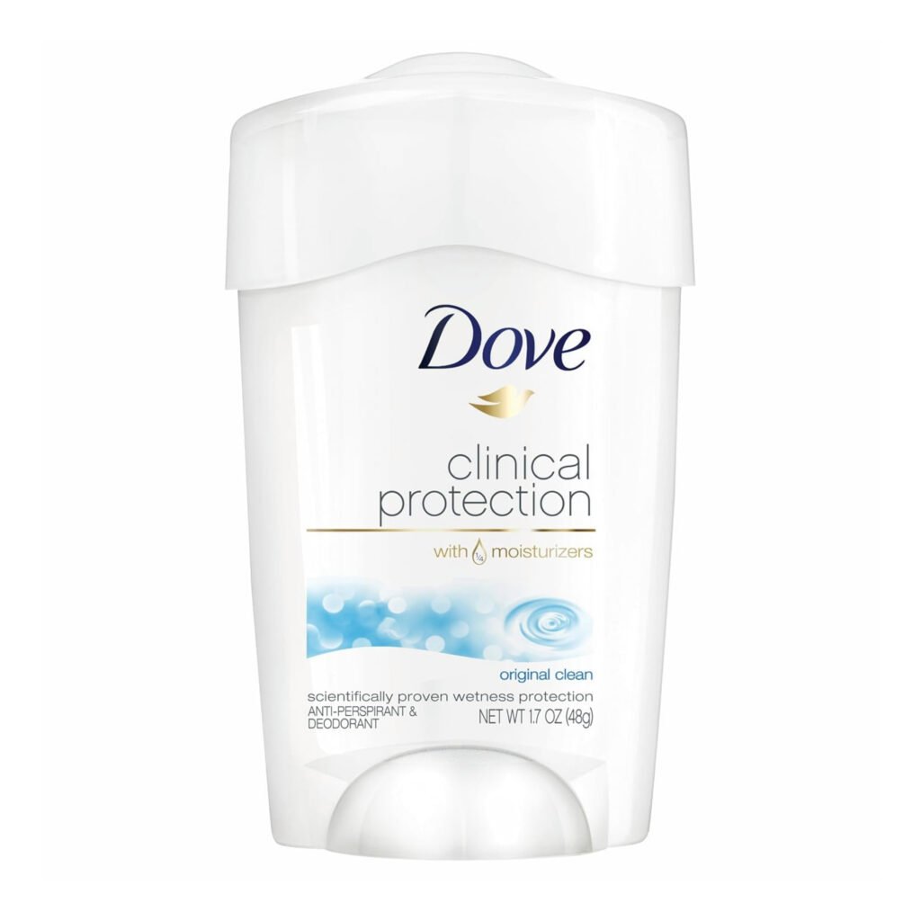 DOVE CLINICAL DESODORANTE ANTITRANSPIRANTE EN BARRA ORIGINAL 1.7 OZ