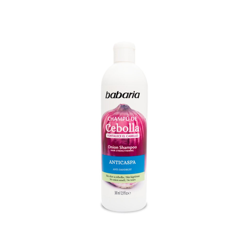 BABARIA SHAMPOO ANTICASPA DE CEBOLLA 380 ML