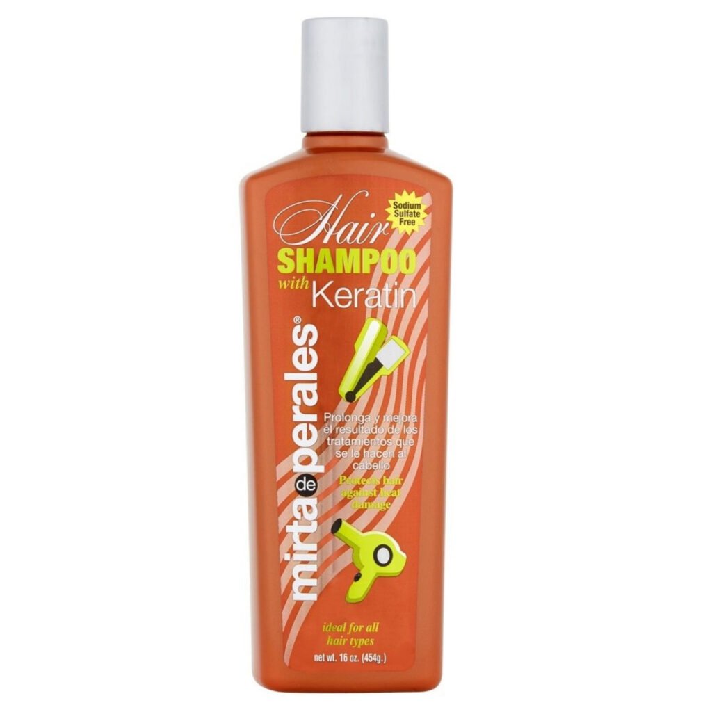 MIRTA DE PERALES SHAMPOO CAPILAR EFECTO KERATINA 16 OZ