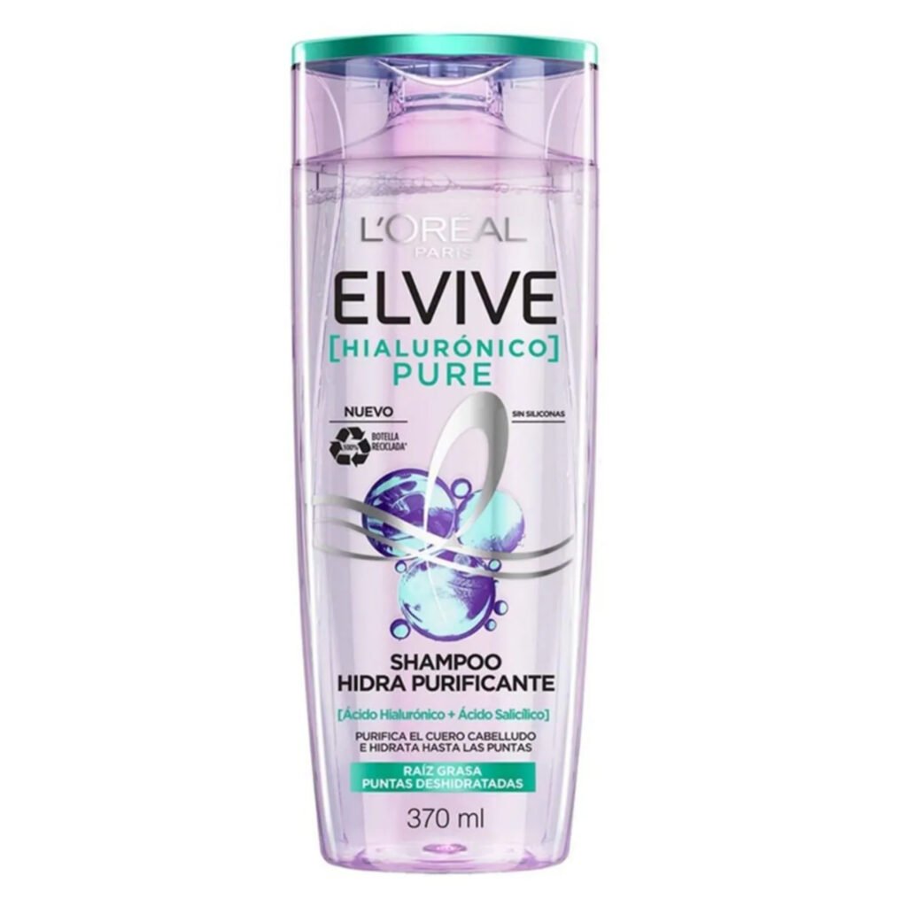 LOREAL ELVIVE SHAMPOO HIDRO PURIFICANTE 370 ML