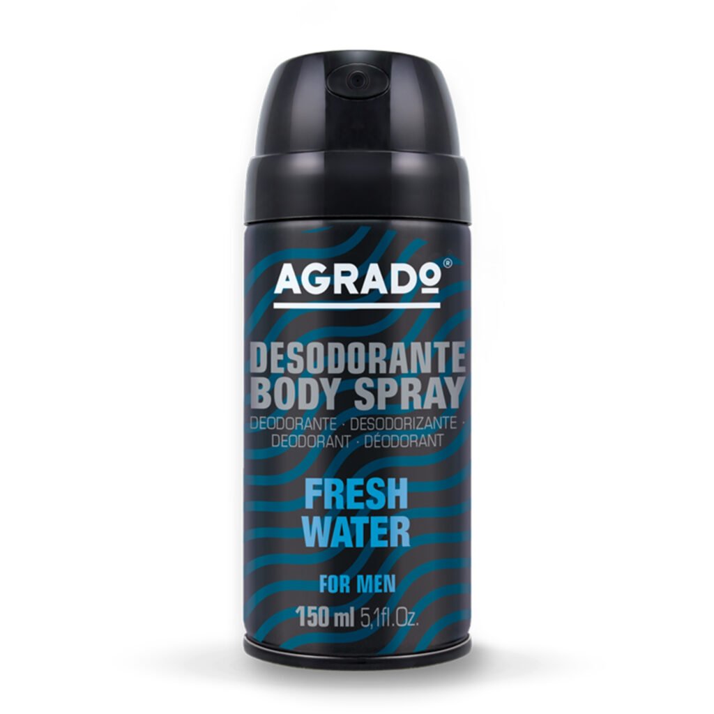 AGRADO DESODORANTE BODYSPRAY FRESH WATER PARA HOMBRE 150 ML