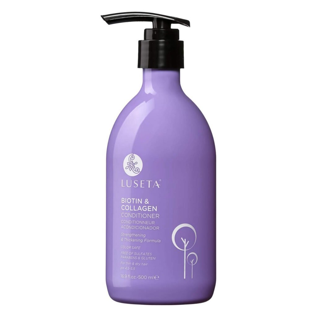 LUSETA ACONDICIONADOR ESTIMULAR EL CRECIMIENTO CON BIOTINA Y COLAGENO 16.9 OZ