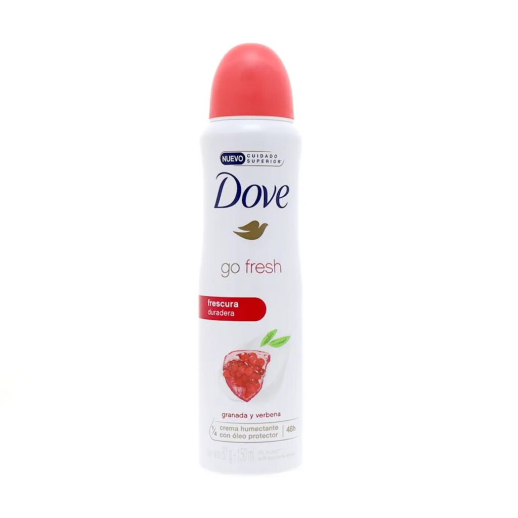 DOVE GO FRESH DESODORANTE AEROSOL GRANADA Y VERBENA 150 ML