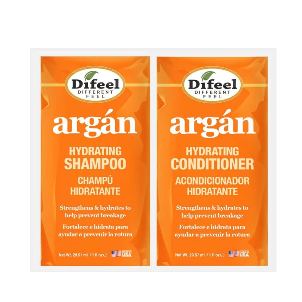 DIFEEL SOBRE SHAMPOO HIDRATANTE DE ARGAN 2 OZ
