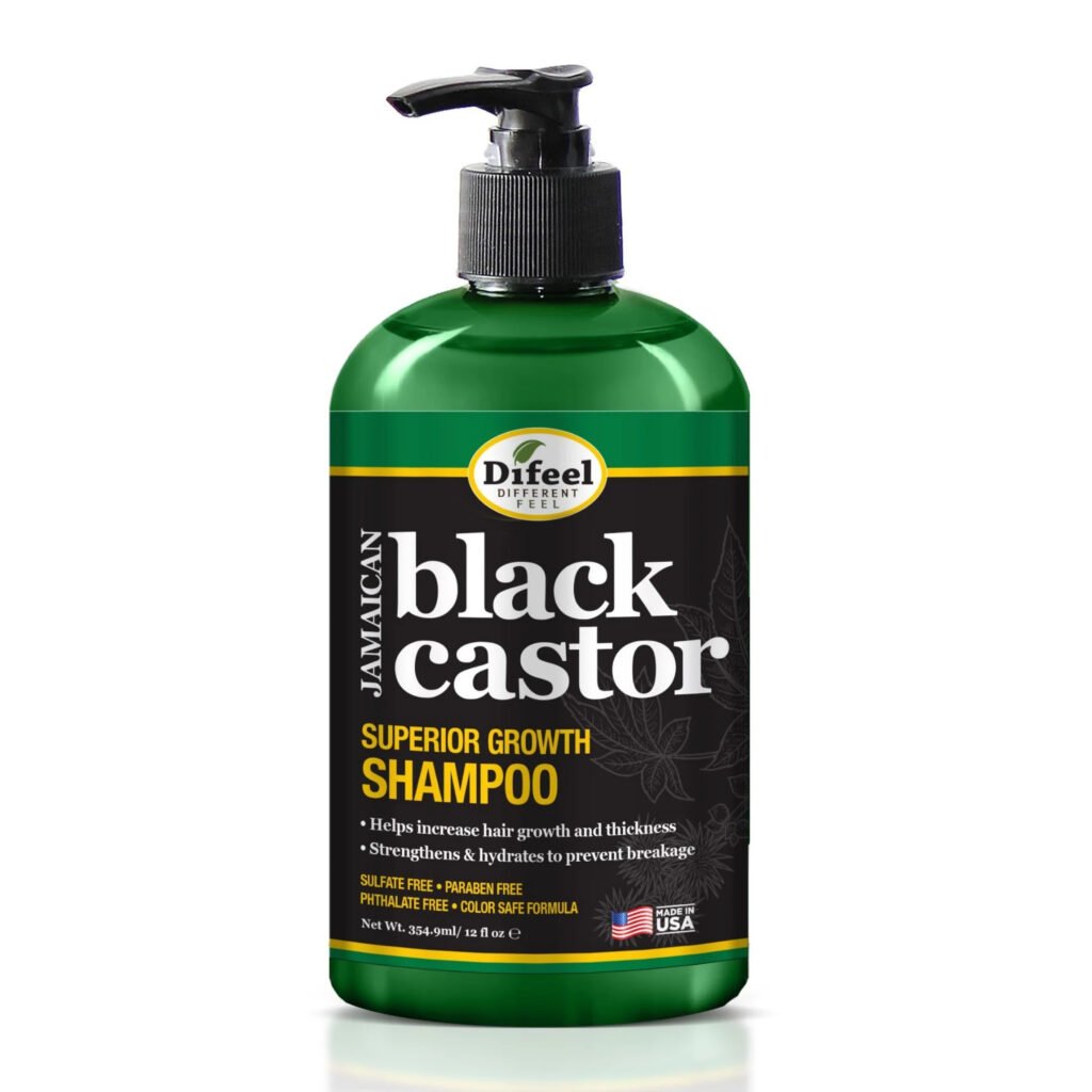 DIFEEL SHAMPOO CRECIMIENTO SUPERIOR CON RICINO NEGRO JAMAICANO 12 OZ