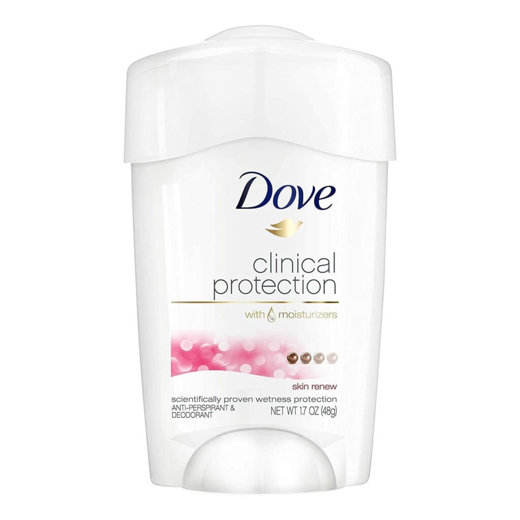 DOVE CLINICAL DESODORANTE ANTITRANSPIRANTE EN BARRA CLEAR TONE SKIN RENEW 1.7 OZ