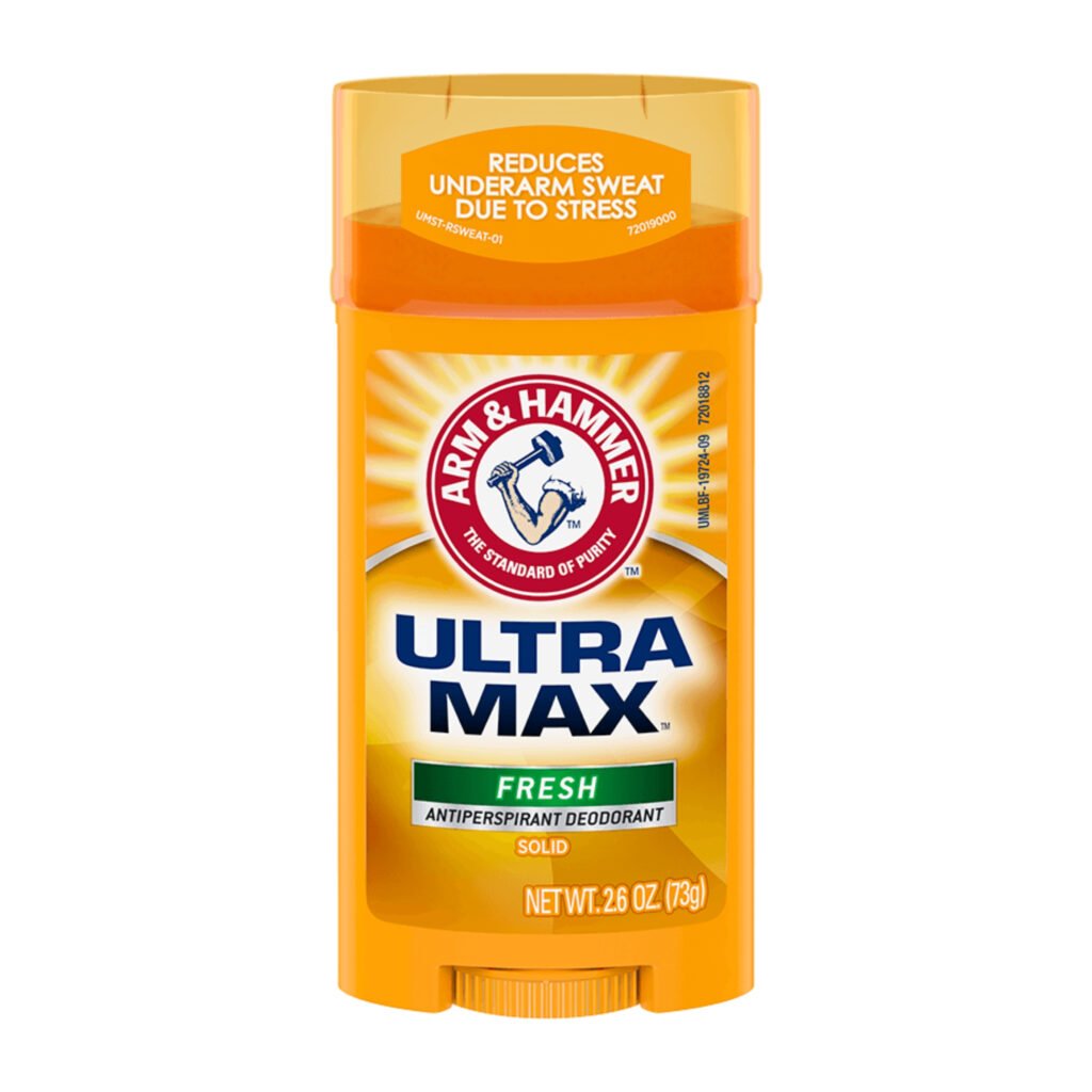 ARM & HAMMER DESODORANTE ANTITRANSPIRANTE SOLIDO ULTRAMAX FRESH 2.6 OZ