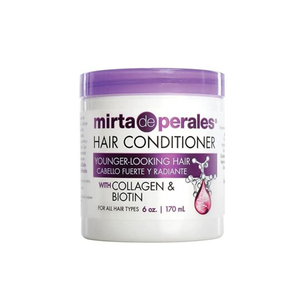 MIRTA DE PERALES ACONDICIONADOR DE COLAGENO CON BIOTINA 6 OZ
