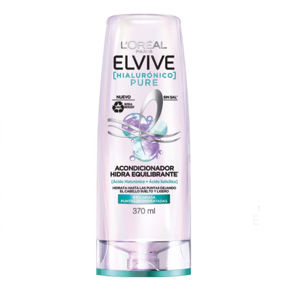 LOREAL ACONDICIONADOR HIDRO PURIFICANTE 370 ML
