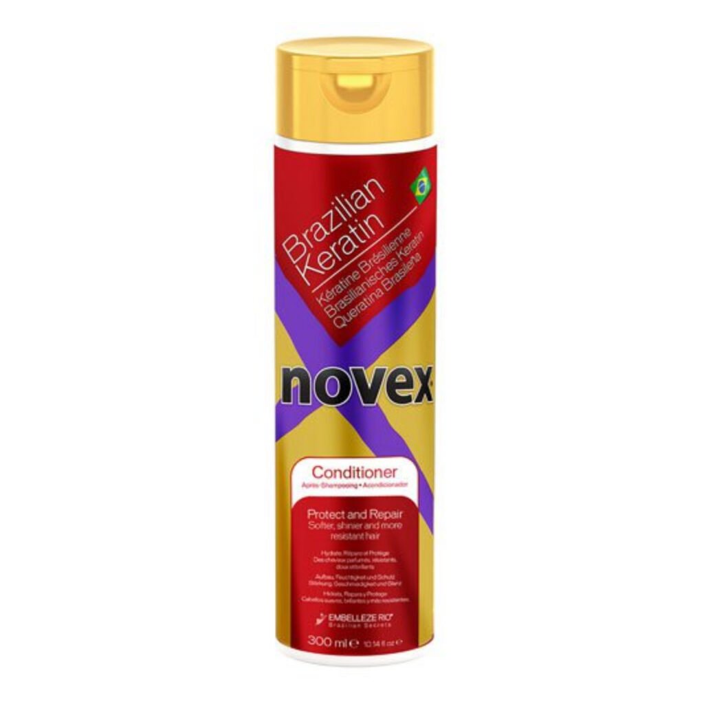 NOVEX ACONDICIONADOR PROTECTOR Y REPARADOR KERATINA BRASILEÑA 300 ML