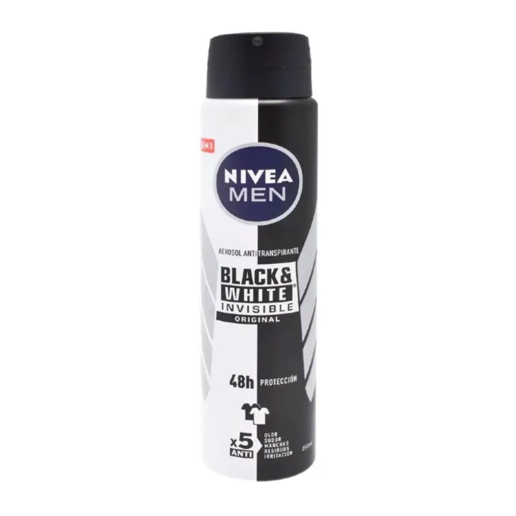 NIVEA MEN DESODORANTE AEROSOL BLACK&WHITE 250 ML
