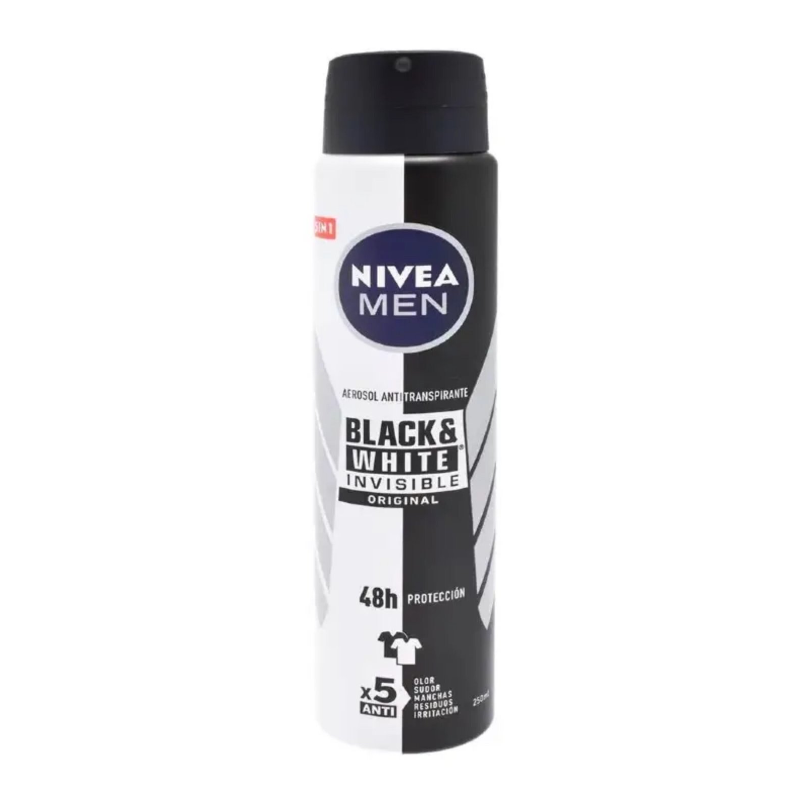 NIVEA MEN DESODORANTE AEROSOL BLACK&WHITE 250 ML