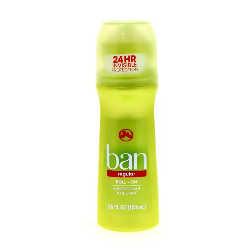 BAN DESODORANTE ROLL ON REGULAR 3.5 OZ