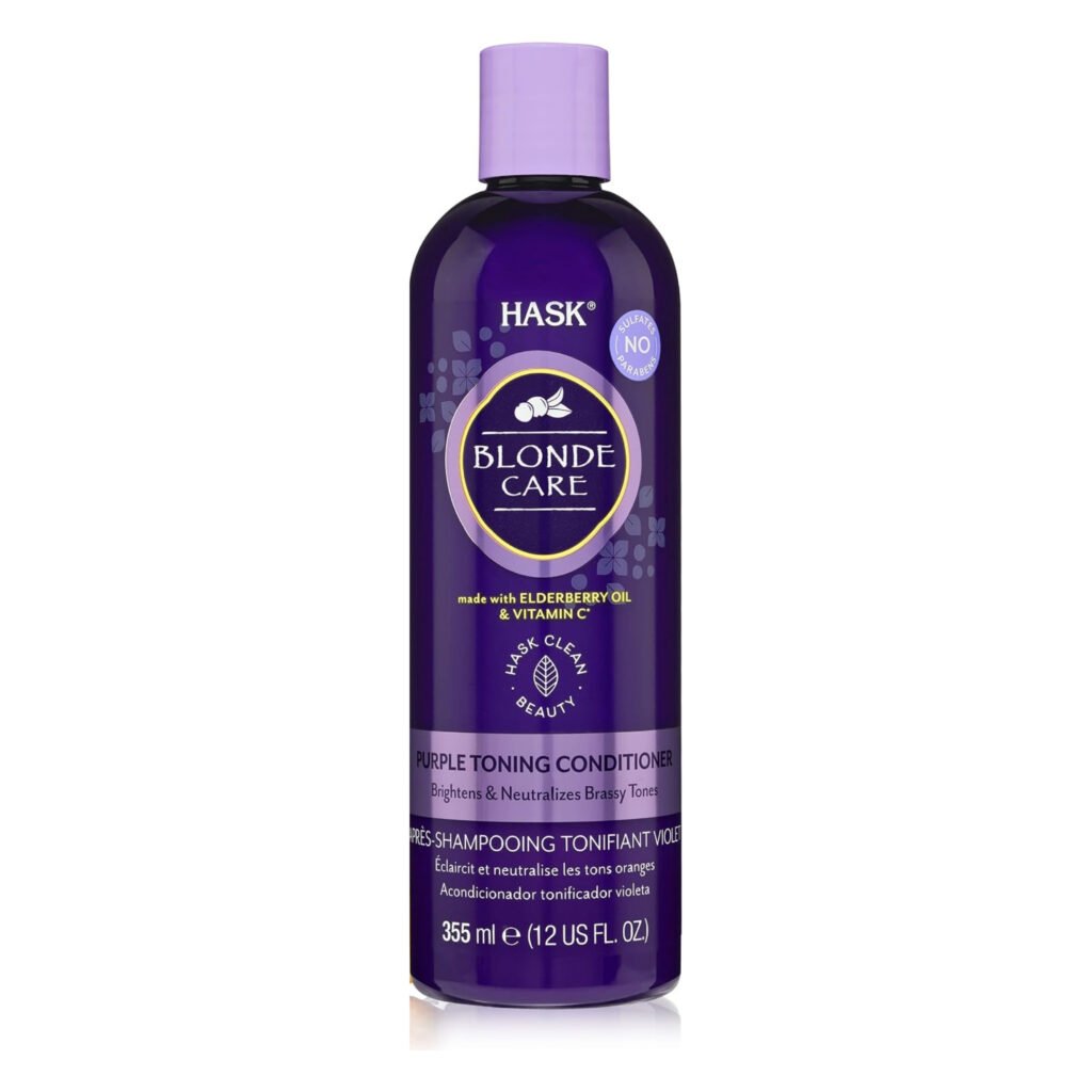 HASK ACONDICIONADOR NEUTRALIZADOR DE COLOR PARA CABELLOS RUBIOS 12 OZ