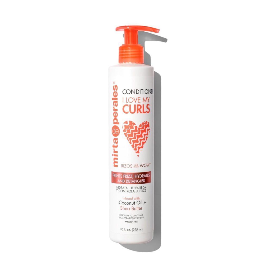 MIRTA DE PERALES ACONDICIONADOR LOVE MY CURLS CON ACEITE DE COCO Y MANTECA DE KARITE 10 OZ