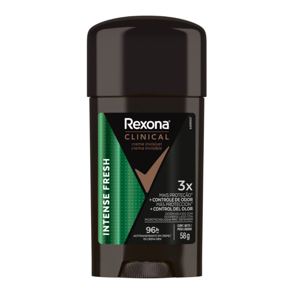REXONA CLINICAL DESODORANTE EN CREMA INTENSE FRESH 58 G