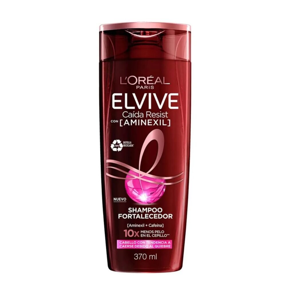 LOREAL ELVIVE SHAMPOO FORTALECEDOR CON AMINEXIL 370 ML