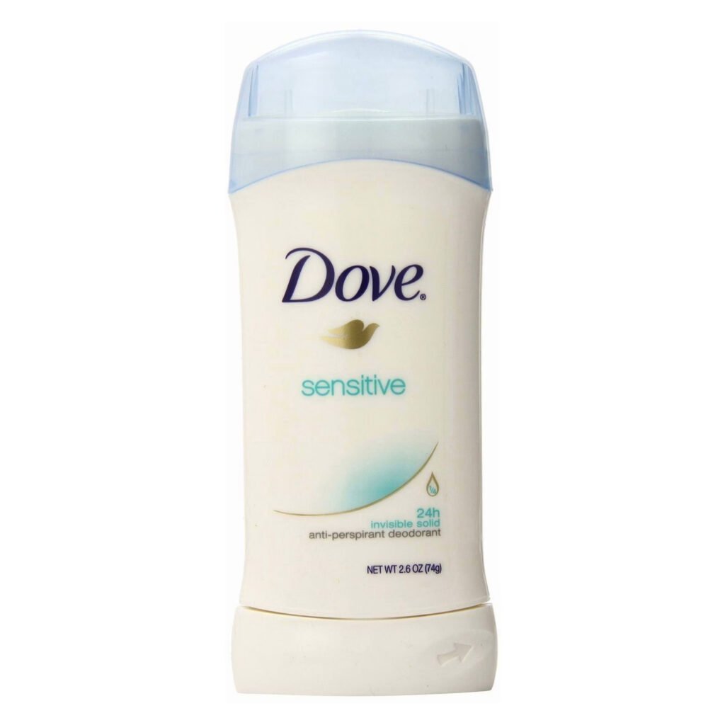 DOVE DESODORANTE ANTITRANSPIRANTE EN BARRA SENSITIVE 2.6 OZ
