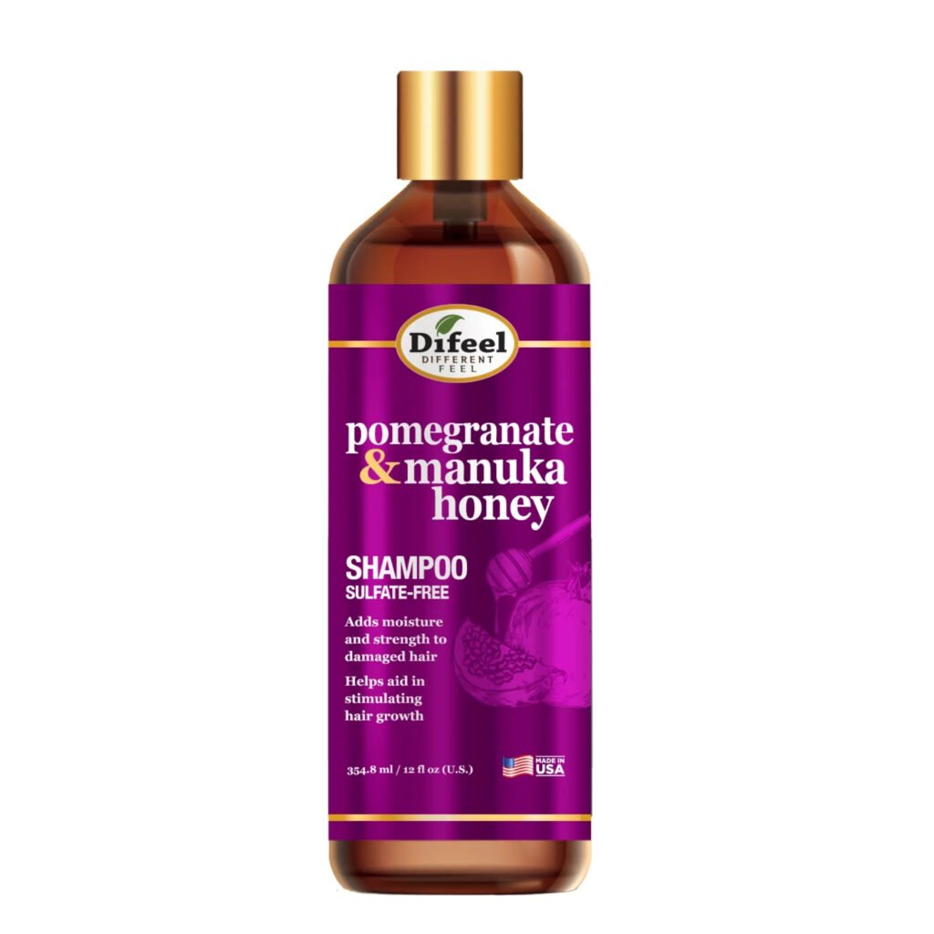 DIFEEL SHAMPOO SIN SULFATO DE GRANADA Y MIEL DE MANUKA 12 OZ