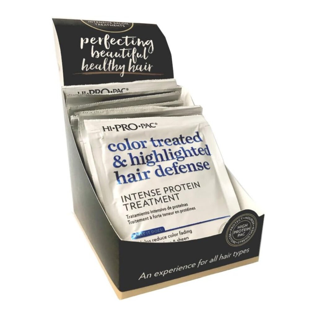 Hi-Pro-Pac Tratamiento Protector Para Cabello Teñido Y Con Mechas 1.75 Oz