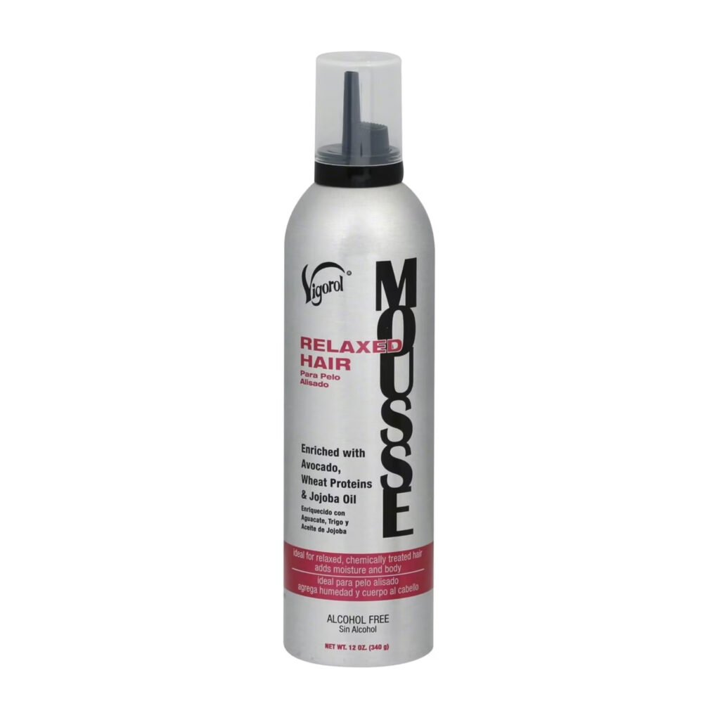 Vigorol Mousse Para Pelo Alisado Relaxed 12 Oz